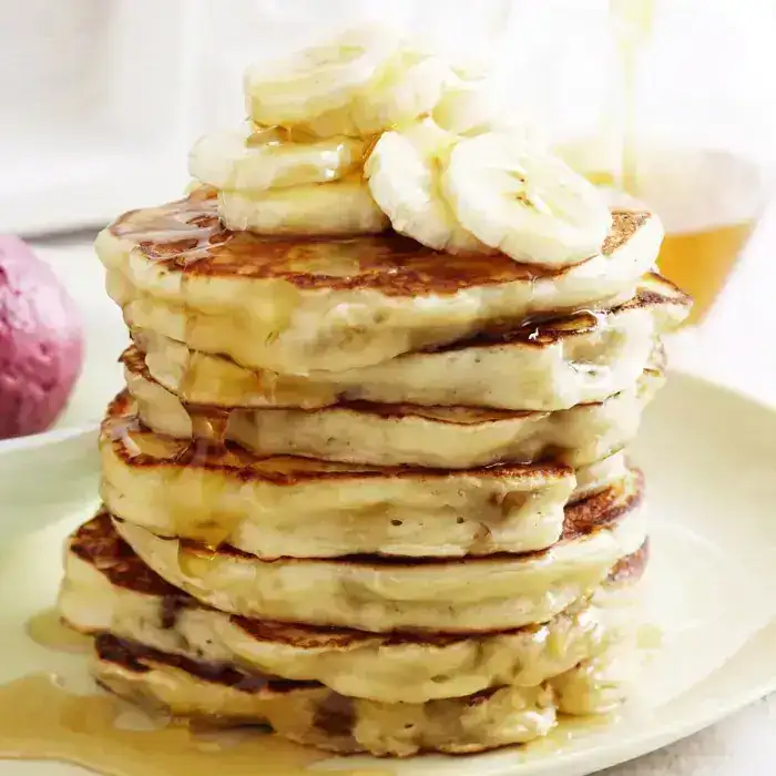 Банановые оладьи
