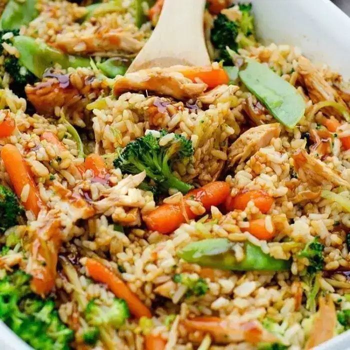 Куриная запеканка Терияки