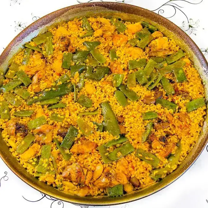Паэлья с морепродуктами
