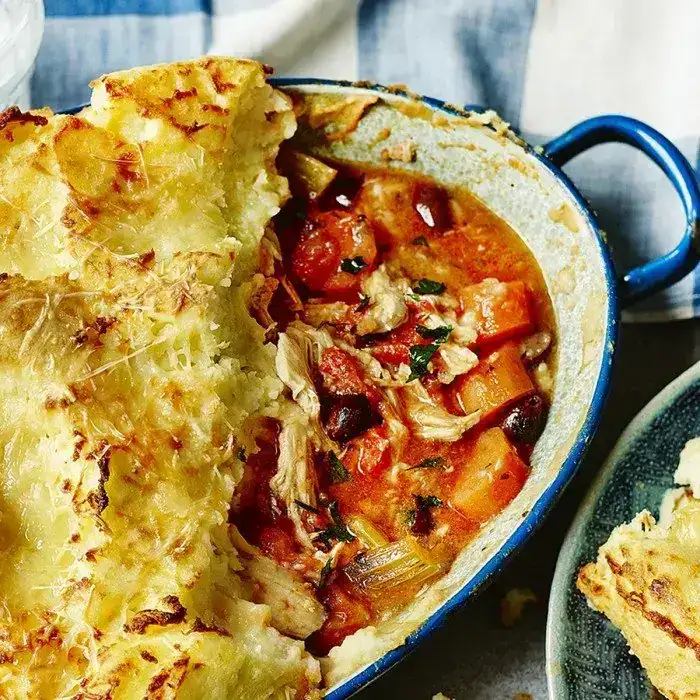 Пармантье с курицей