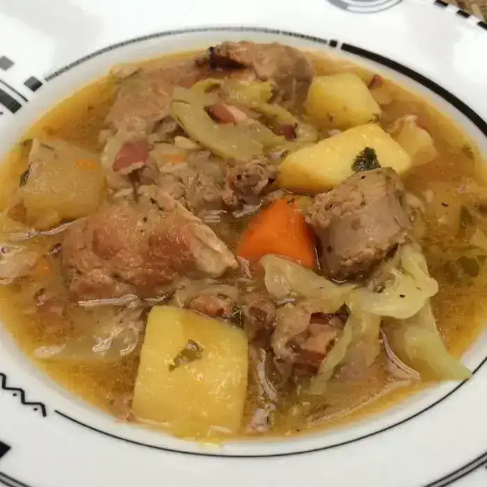 Свинина, томленая в сидре