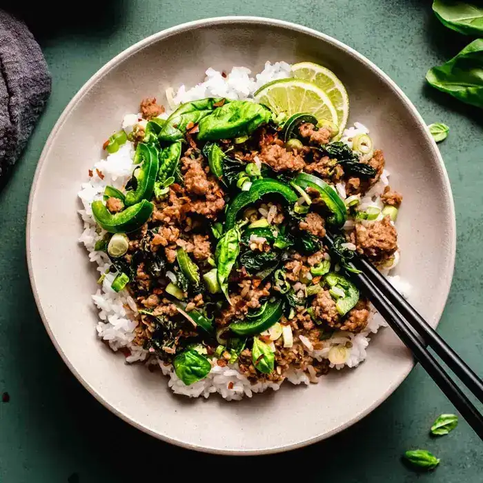 Тайская жареная говядина