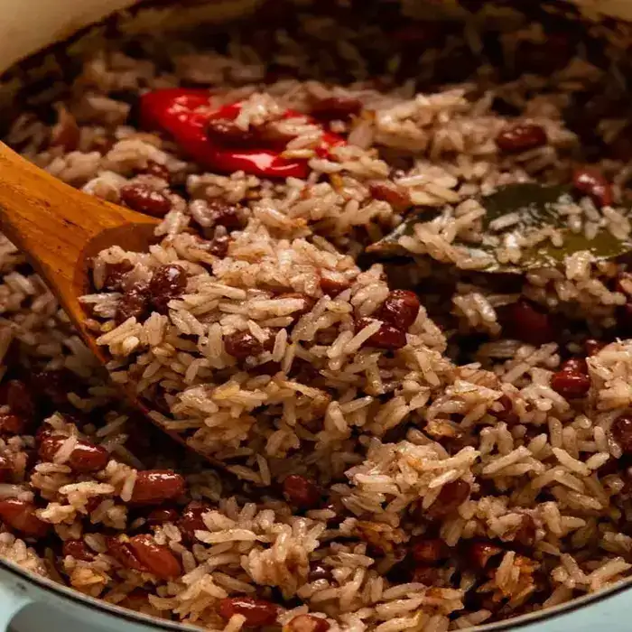 Ямайский рис с фасолью