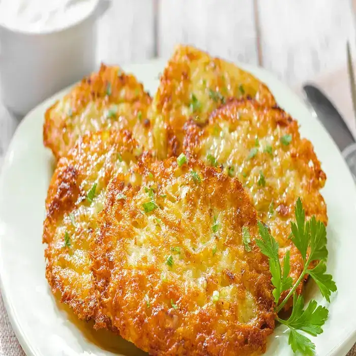 Земяковые Плацки (Картофельные Оладьи)